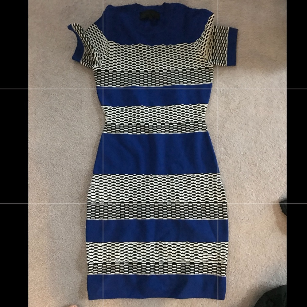 Womens kendall and Kylie sculpt knit bodycon dress size S